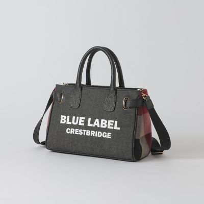 ロゴプリントハトメミドルトート | BLUE LABEL CRESTBRIDGE (Women