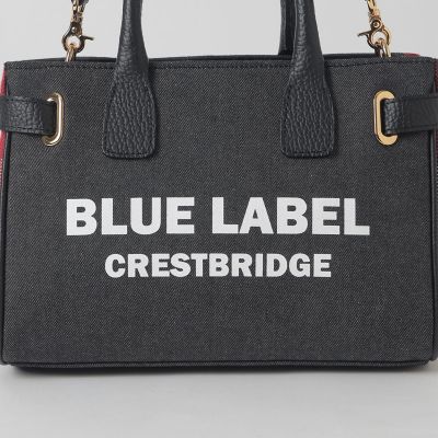 ロゴプリントハトメミドルトート | BLUE LABEL CRESTBRIDGE (Women