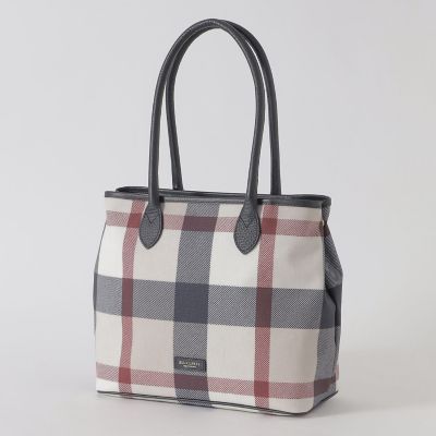クレストブリッジチェックPVCトート | BLUE LABEL CRESTBRIDGE