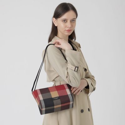 クレストブリッジチェックPVCミニショルダー | BLUE LABEL