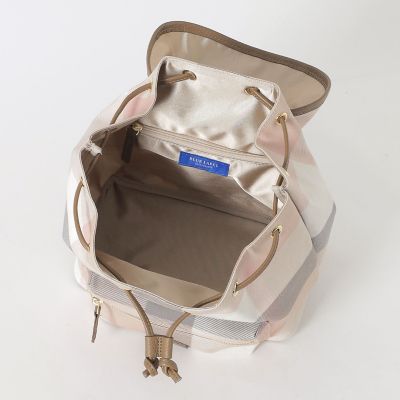 クレストブリッジチェックPVCバックパック | BLUE LABEL