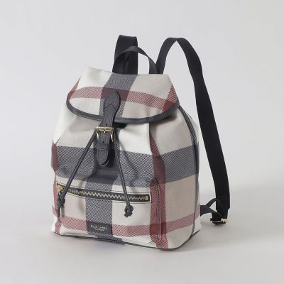 BLUE LABEL クレストブリッジチェックPVCバックパック クレストブリッジチェックPVCバックパック | BLUE LABEL