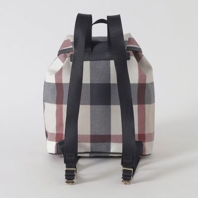 クレストブリッジチェックPVCバックパック | BLUE LABEL