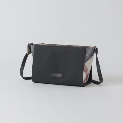 ＜BLUE LABEL CRESTBRIDGE (Women)＞パーシャルクレストブリッジチェックＰＶＣミニショルダー