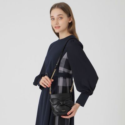 リボンレザーミニショルダー | BLUE LABEL CRESTBRIDGE (Women)/ブルー