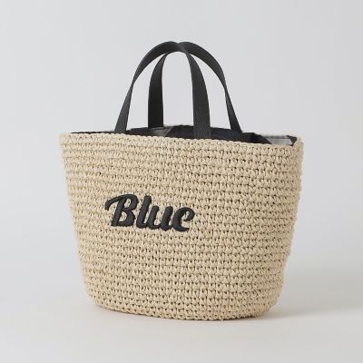 ＜BLUE LABEL CRESTBRIDGE (Women)＞ロゴ刺繍ペーパートート