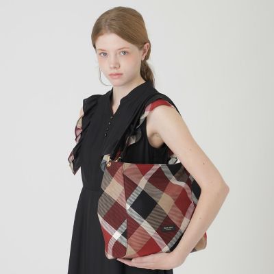 クレストブリッジチェックカルゼワンショルダー | BLUE LABEL