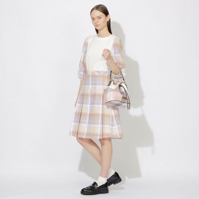 クレストブリッジチェックキャンバスコロン | BLUE LABEL CRESTBRIDGE