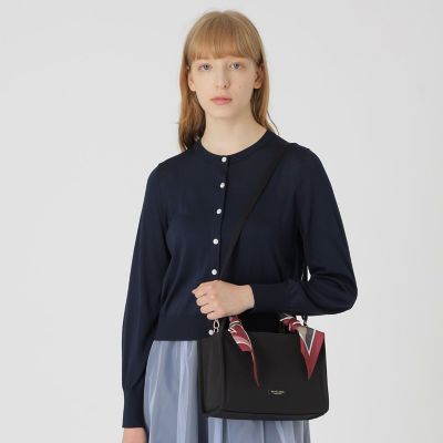 スカーフスクエアミニトート | BLUE LABEL CRESTBRIDGE (Women)/ブルー