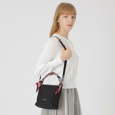スカーフミニバケットバッグ | BLUE LABEL CRESTBRIDGE (Women)/ブルー