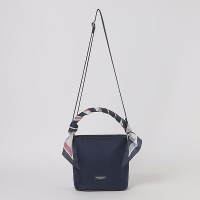 スカーフミニバケットバッグ | BLUE LABEL CRESTBRIDGE (Women)/ブルー