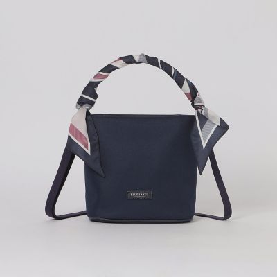 スカーフミニバケットバッグ | BLUE LABEL CRESTBRIDGE (Women)/ブルー