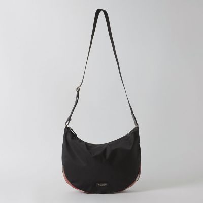 パーシャルクレストブリッジチェックナイロンワンショルダー | BLUE