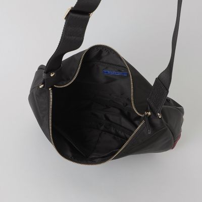 パーシャルクレストブリッジチェックナイロンワンショルダー | BLUE