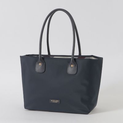 パーシャルクレストブリッジチェックナイロントート | BLUE LABEL