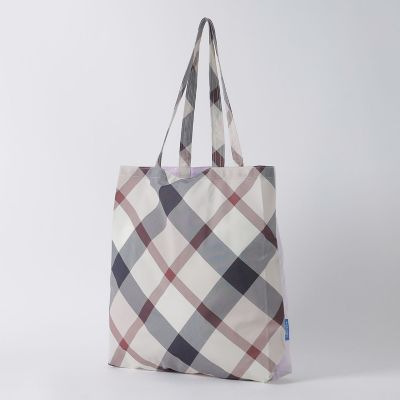 パーシャルクレストブリッジチェックエコバッグ | BLUE LABEL