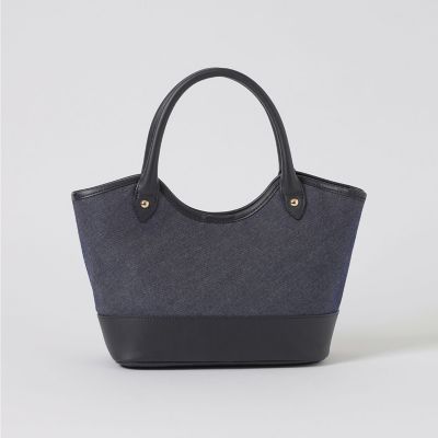レザー切替ミニトート | BLUE LABEL CRESTBRIDGE (Women)/ブルー