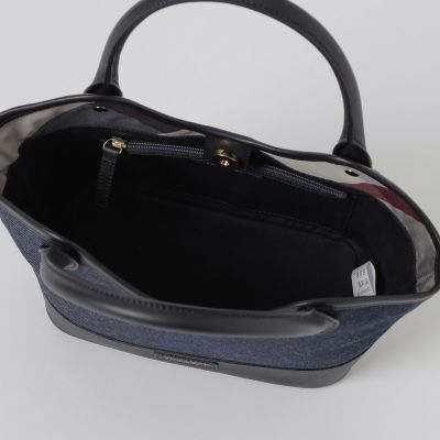 レザー切替ミニトート | BLUE LABEL CRESTBRIDGE (Women)/ブルー