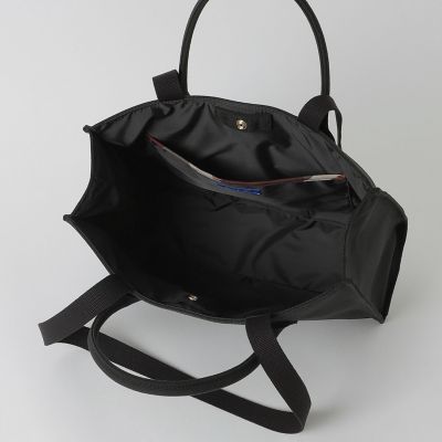 ブルーレーベルクレストブリッジ レザー 2way ハンドバッグ 三陽商会 黒 2WAYカジュアルトート | BLUE LABEL CRESTBRIDGE (Women)/ブルー