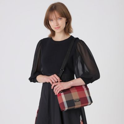 一部店舗限定】クレストブリッジチェックミニショルダー | BLUE LABEL