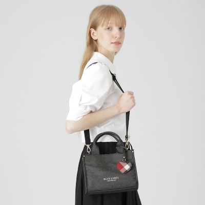 ハートチャーム付きミニトート | BLUE LABEL CRESTBRIDGE (Women