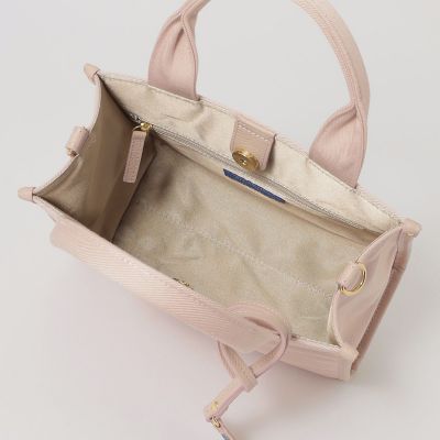 ハートチャーム付きミニトート | BLUE LABEL CRESTBRIDGE (Women