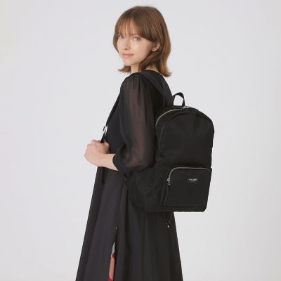 BLACK OF BLACKs】ブラックナイロンバックパック | BLUE