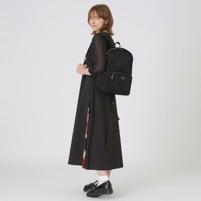 BLACK OF BLACKs】ブラックナイロンバックパック | BLUE
