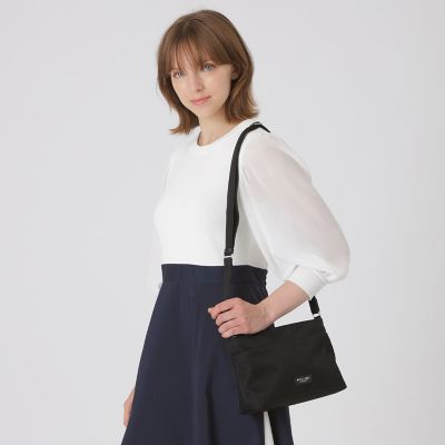 BLACK OF BLACKs】ブラックナイロンミニショルダー