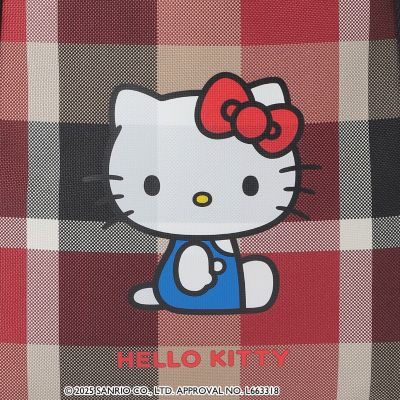 ハローキティコラボ】クレストブリッジチェックビッグトート | BLUE