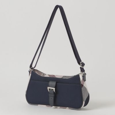田宮　ミニ四駆　ショルダーベルト　ブルー　ブラック　グレー　パープル　限定 フロントバックルミニワンショルダー | BLUE LABEL CRESTBRIDGE (Women