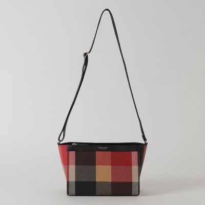 クレストブリッジチェックPVCミニショルダー | BLUE LABEL