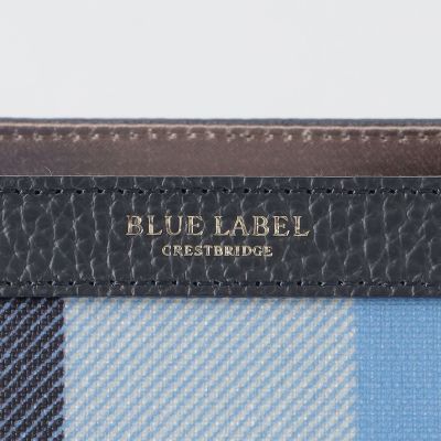 クレストブリッジチェックPVCミニショルダー | BLUE LABEL