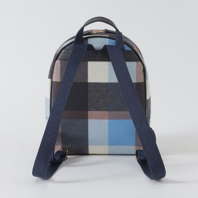 クレストブリッジチェックPVCバックパック | BLUE LABEL
