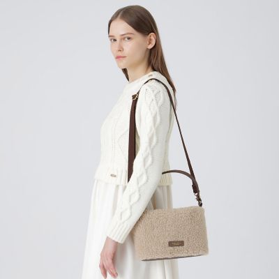 ファーショルダーバッグ | BLUE LABEL CRESTBRIDGE (Women)/ブルー 