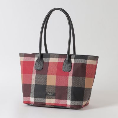 クレストブリッジチェックPVCトート | BLUE LABEL CRESTBRIDGE