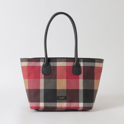 クレストブリッジチェックPVCトート | BLUE LABEL CRESTBRIDGE
