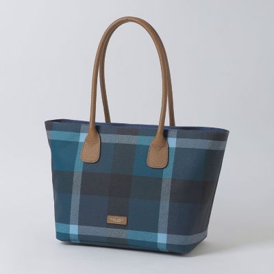 クレストブリッジチェックPVCトート | BLUE LABEL CRESTBRIDGE