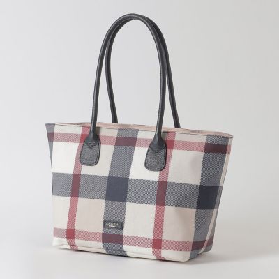 クレストブリッジチェックPVCトート | BLUE LABEL CRESTBRIDGE