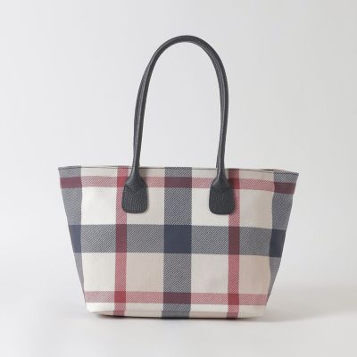 クレストブリッジチェックPVCトート | BLUE LABEL CRESTBRIDGE