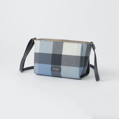 クレストブリッジチェックPVCミニショルダー | BLUE LABEL