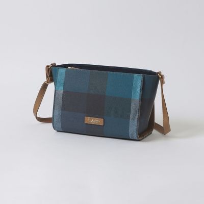クレストブリッジチェックPVCミニショルダー | BLUE LABEL
