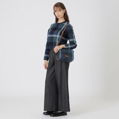 クレストブリッジチェックPVCミニショルダー | BLUE LABEL