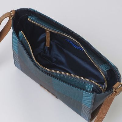クレストブリッジチェックPVCミニショルダー | BLUE LABEL