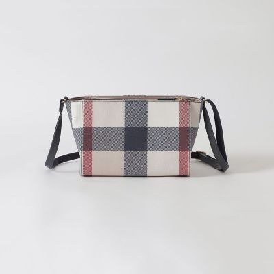 クレストブリッジチェックPVCミニショルダー | BLUE LABEL