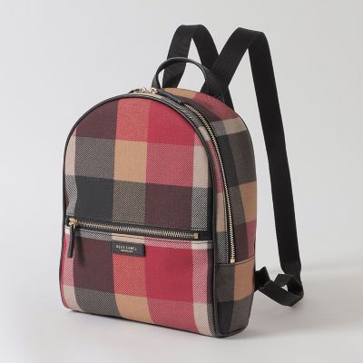 クレストブリッジチェックPVCバックパック | BLUE LABEL