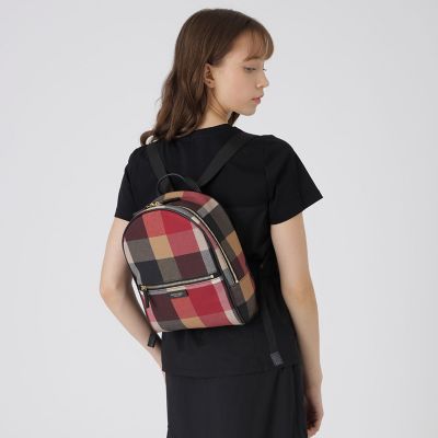 クレストブリッジチェックPVCバックパック | BLUE LABEL