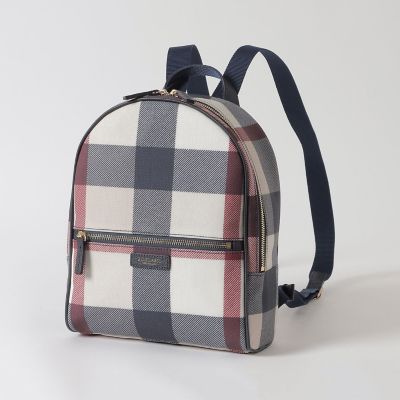 クレストブリッジチェックPVCバックパック | BLUE LABEL