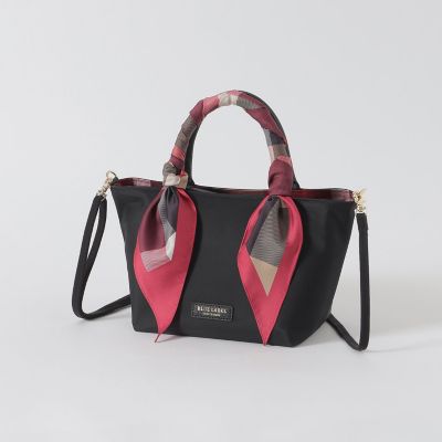 ＜BLUE LABEL CRESTBRIDGE (Women)＞ナイロンスカーフミニトート