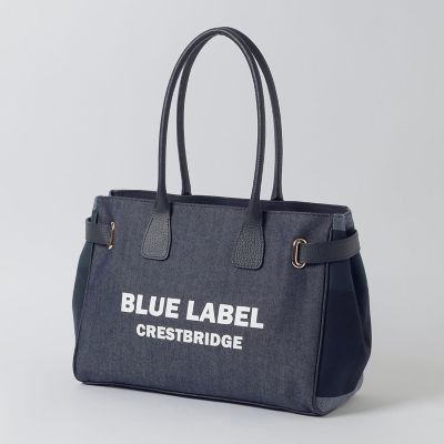 ロゴプリントハトメトート | BLUE LABEL CRESTBRIDGE (Women)/ブルー